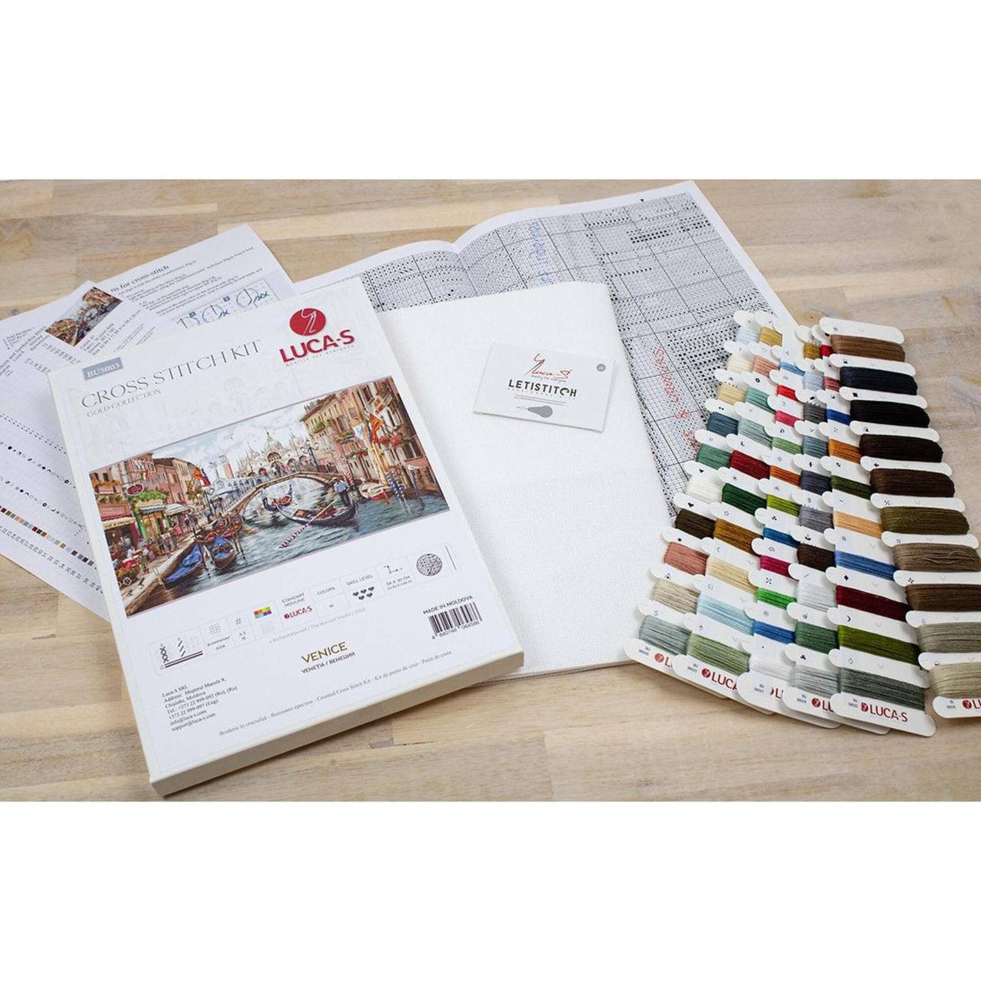 Luca-s Venice Counted Cross Stitch Kit